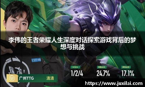 李伟的王者荣耀人生深度对话探索游戏背后的梦想与挑战